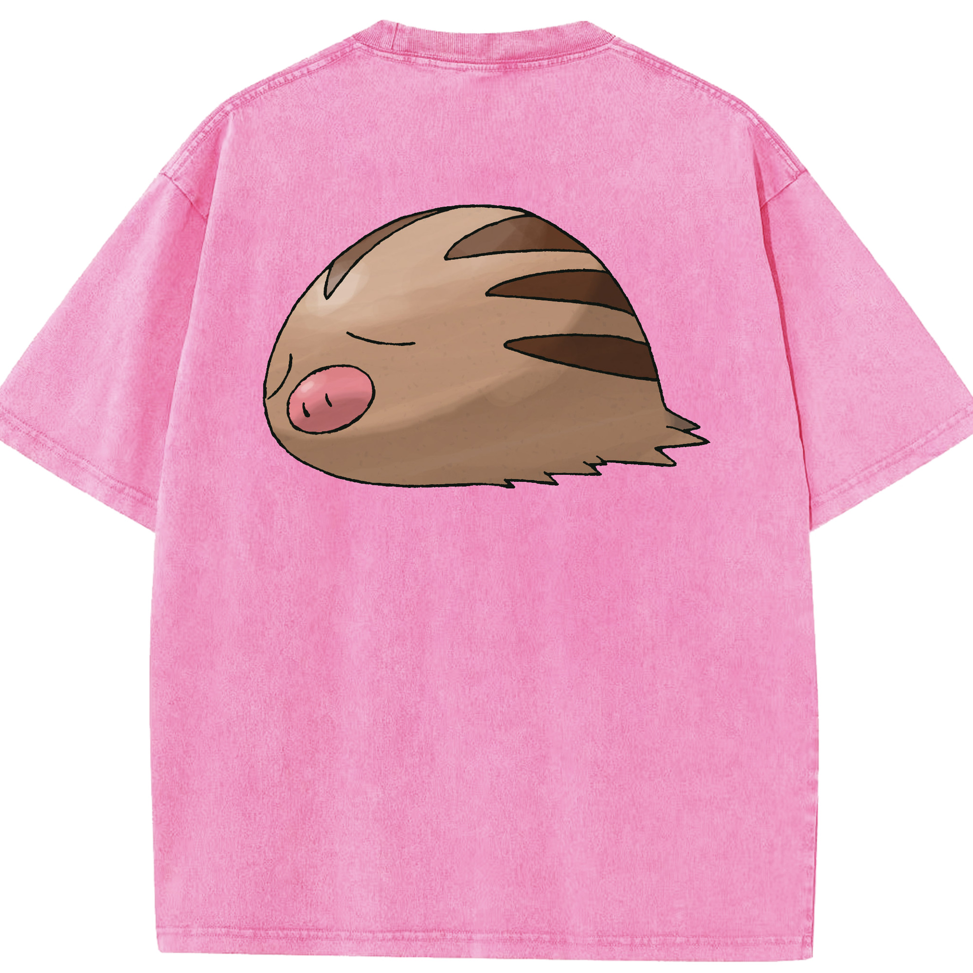 （画像用） ポケットモンスター Pokémon 綿100% ヴィンテージ風 半袖Tシャツ（背面プリント）